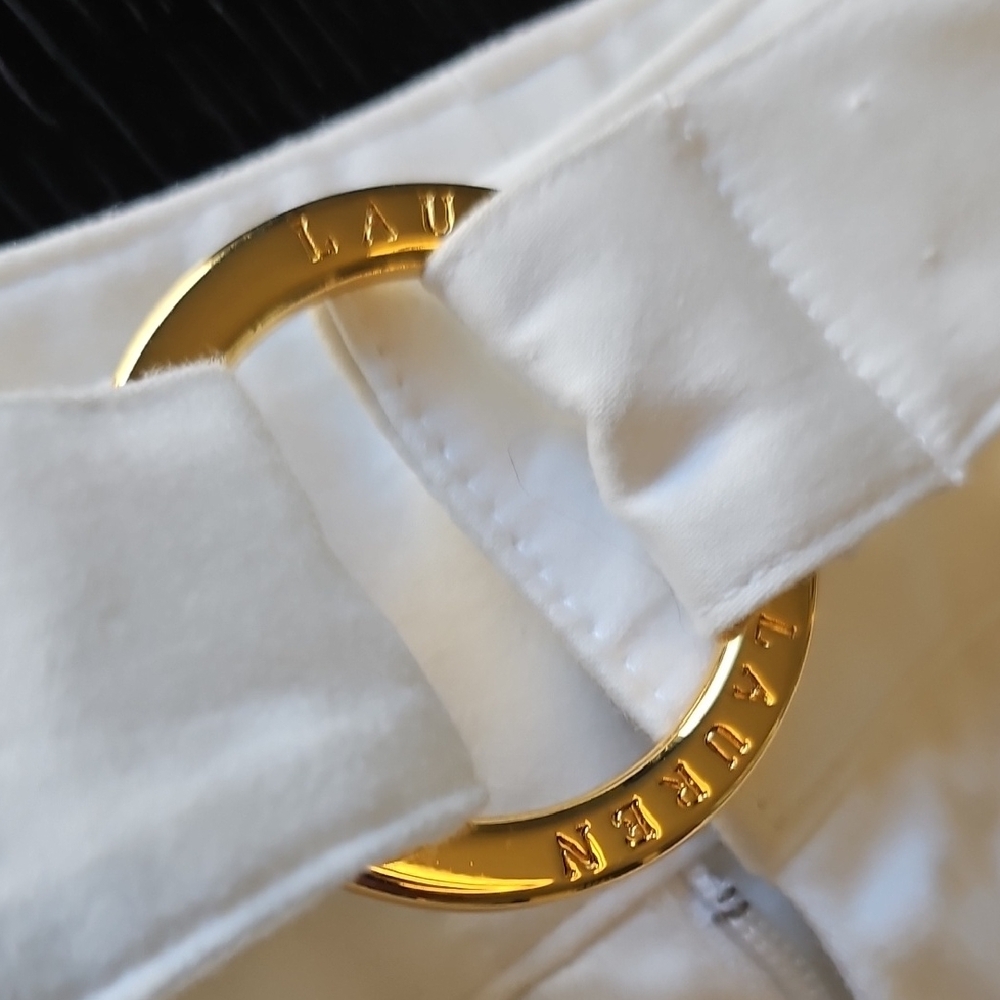 Lauren Ralph Lauren White Pants - Picture 5 of 11